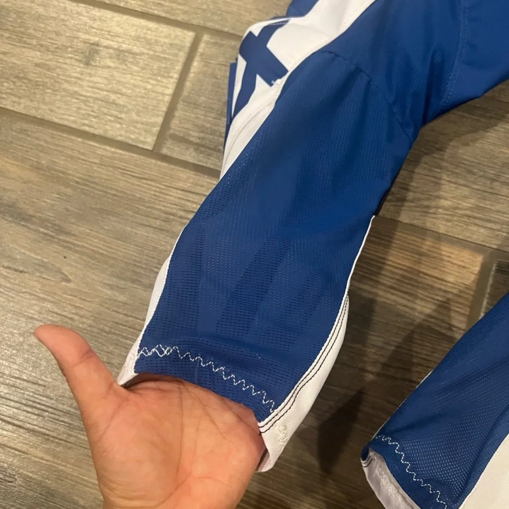 BOYS FOX RACING 180 LUX BLUE PANTS